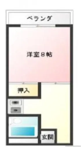 第2サンクスビルの基準階図面