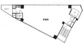 玉久ビルの基準階図面