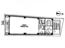 SKロイヤルビルの基準階図面