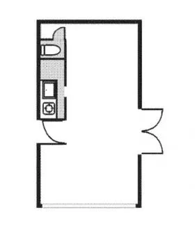 IBビルの基準階図面
