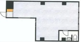 代々木村田マンションの基準階図面
