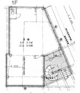 FLEG原宿の基準階図面