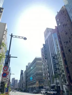 HBC GINZAビルの外観