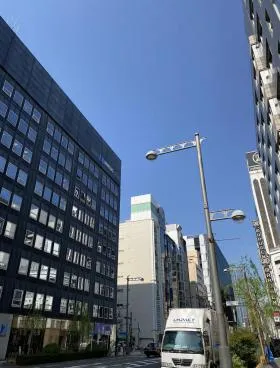 HBC GINZAビルの外観