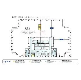 赤坂ガーデンシティの基準階図面