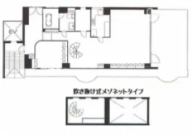 第6瑞穂ビルの基準階図面