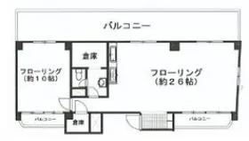 メイゾン原宿の基準階図面