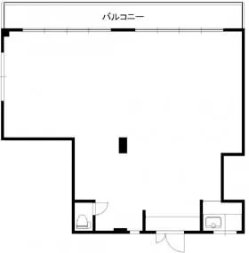ダムビルの基準階図面
