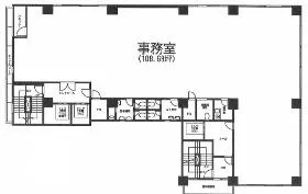 ヒルクレスト御茶ノ水ビルの基準階図面