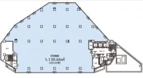 ONEST元代々木スクエア(旧グラスシティ元代々木)の基準階図面