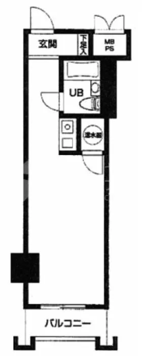 アクティブ新宿の基準階図面