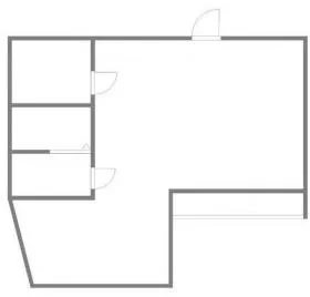 クランツ南新宿ビルの基準階図面