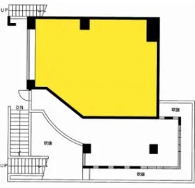 原宿カタリナ館の基準階図面