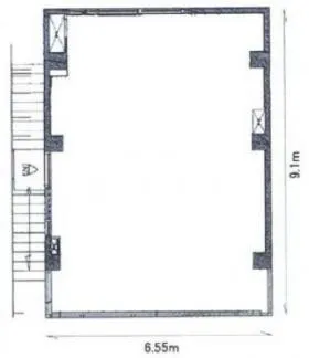 原宿フォースの基準階図面