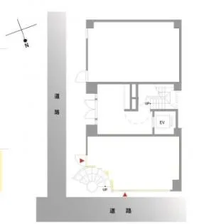 オークラビルの基準階図面