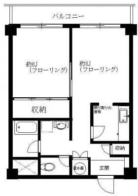 アマデウスハウスの基準階図面