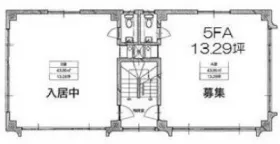外苑ビルの基準階図面