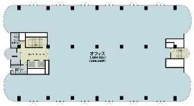 東急池尻大橋ビルの基準階図面