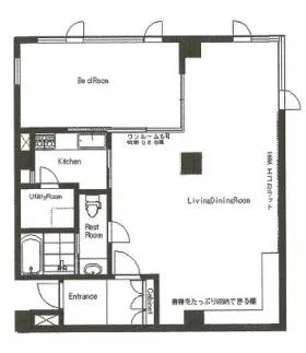 ビラフレスカビルの基準階図面