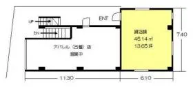とびたビルの基準階図面