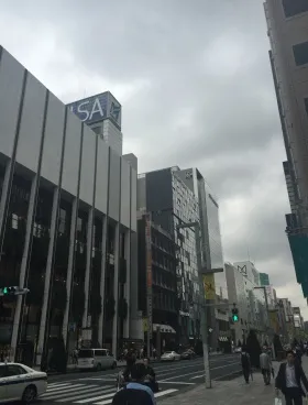 ヒューリック銀座ビルの外観