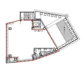  Jingumae342の基準階図面