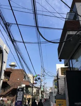 シャンゼリゼ原宿ビルの外観
