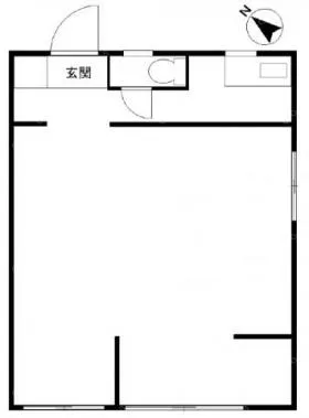 コーポ青葉ビルの基準階図面