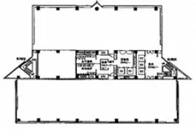サンイースト辰巳の基準階図面
