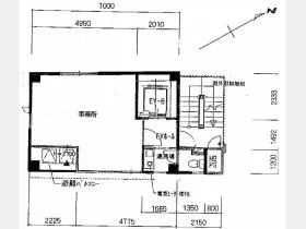 310表参道ビルの基準階図面