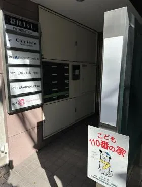 穏田1st.ビルの外観