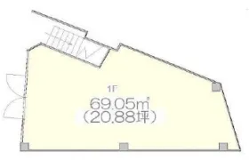 AIビルの基準階図面