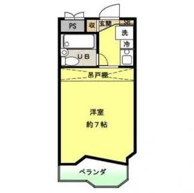エバグリーンシティの基準階図面