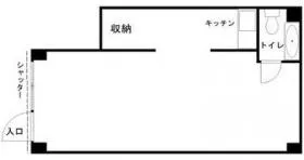 豊歳ビルの基準階図面