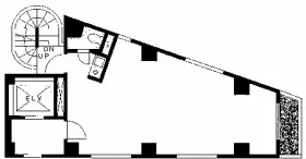 アオヤマビルの基準階図面