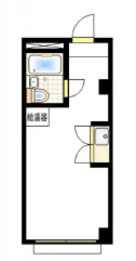 鳩森ビルの基準階図面