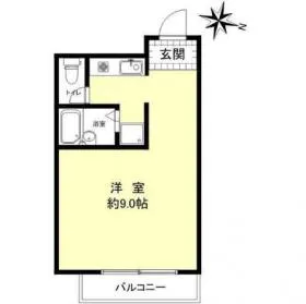 エグゼクティブ原宿ビルの基準階図面