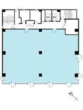 NMF吉祥寺本町ビルの基準階図面