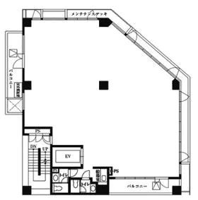 VORT吉祥寺(旧:ユニゾ吉祥寺)の基準階図面