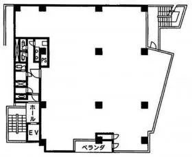 サロン・ド・シャポービルの基準階図面