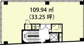 スガハラビルの基準階図面