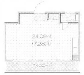千駄ケ谷エレガンスビルの基準階図面