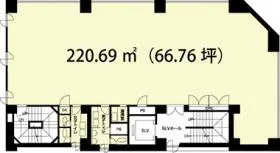 住長第2ビルの基準階図面
