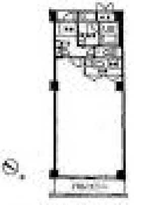 ドルミ第2御苑ビルの基準階図面