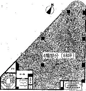 第二櫻井ビルの基準階図面