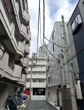 南麻布スキップフラットの外観