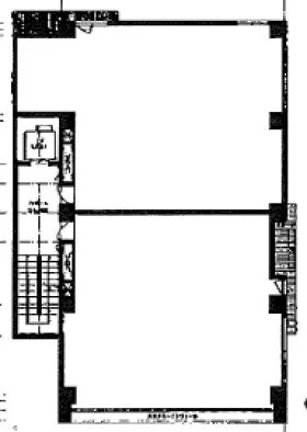 N buildingの基準階図面