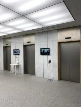 白金高輪ステーションビルの外観
