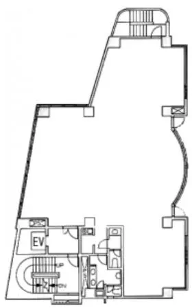 ACN御茶ノ水ビル(旧:YK駿河台ビル)ビルの基準階図面