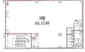 石川ビルの基準階図面